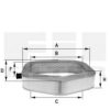 FIL FILTER HPU 4336 Air Filter